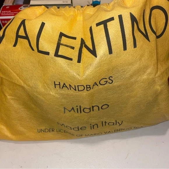 Valentino Cream Leather Women's Bag